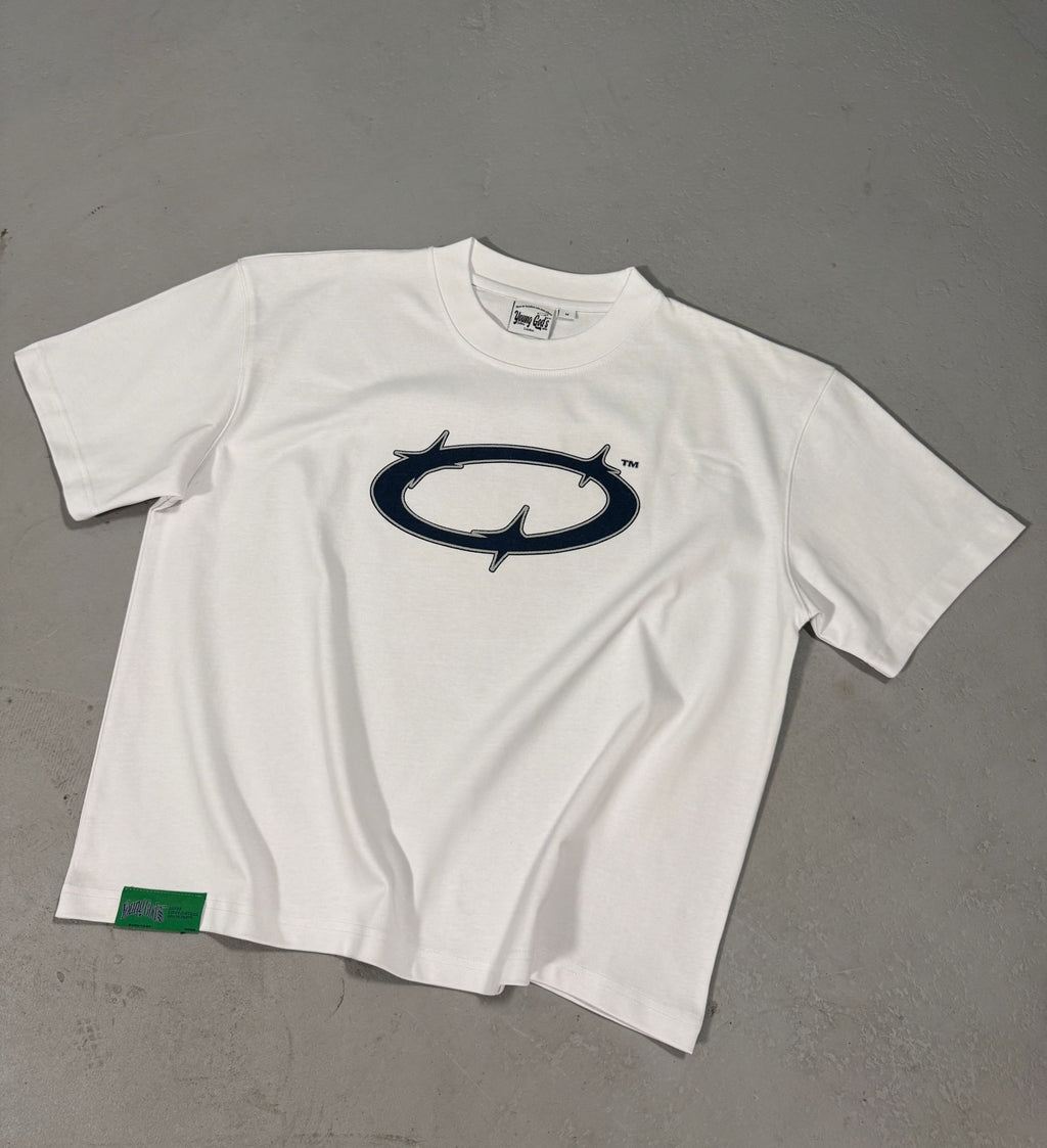 HALO logo White Tee