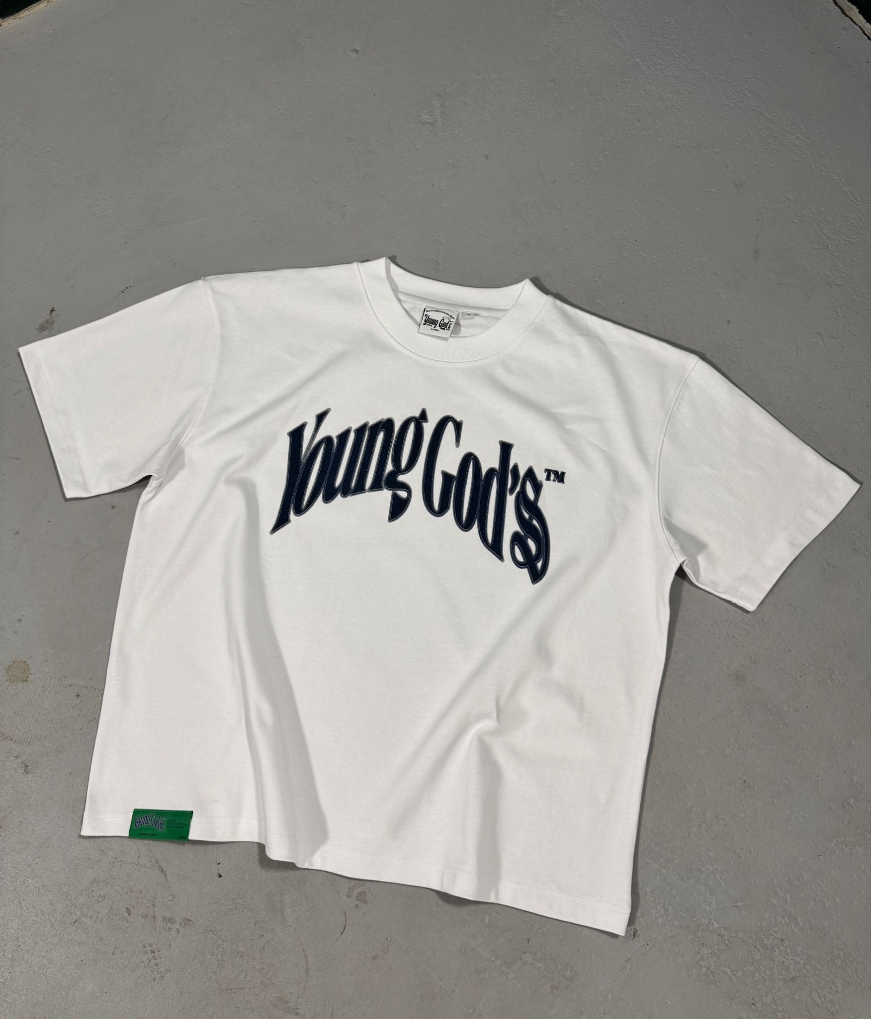 YG's logo White Tee
