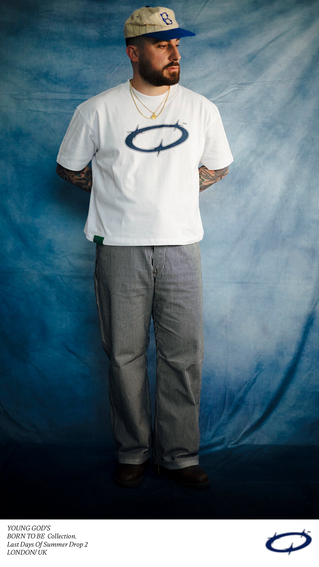 HALO logo White Tee